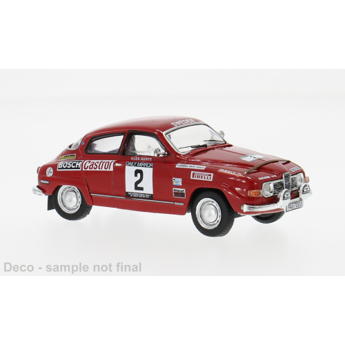 Saab 96 V4 Rally 1972 - "2" red